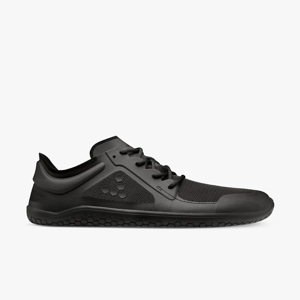 Vivobarefoot Primus Lite III Svart Joggesko Dame [2-VGYK]